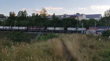 Пермский край, г.Лысьва. Ж/д переезд (13.08.2022)