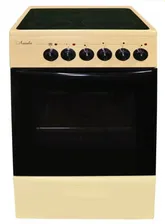 Плита Электрическая Лысьва EF4011MK00 коричневый стеклокерамика (без крышки)