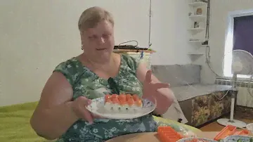 Мои хорошие  на скорую руку аля "СУШИ" по домашнему 🤣🤣жара под 40°🤪