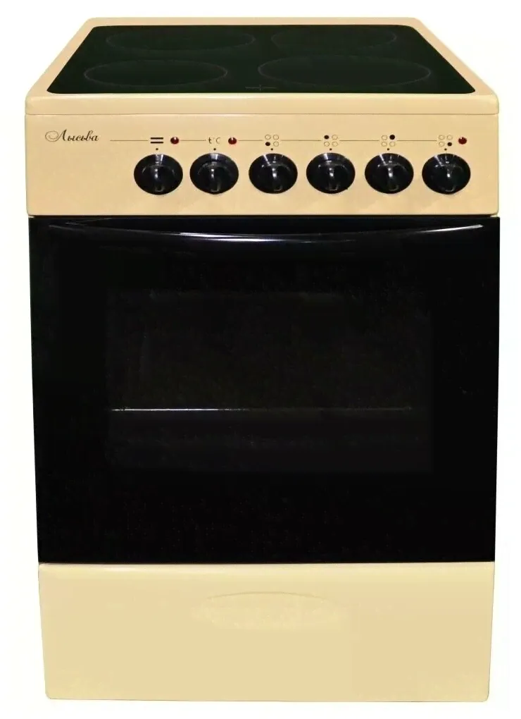 Электрическая плита ЛЫСЬВА EF4011MK00 кремовый-2