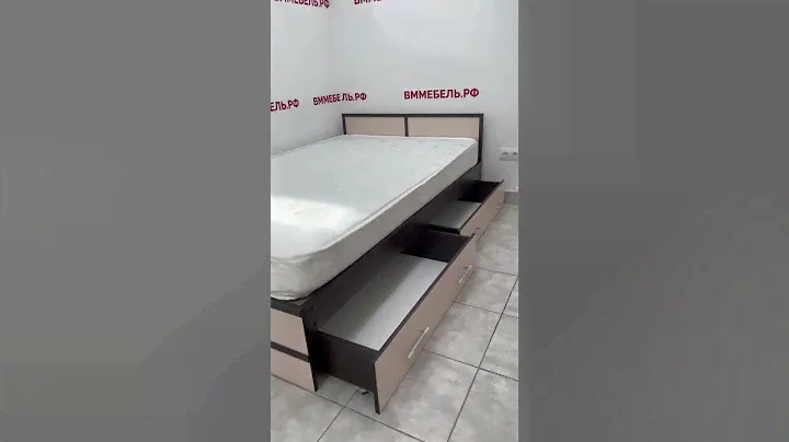 Кровать Сакура 120х200 с матрасом (ВМ-МЕБЕЛЬ)