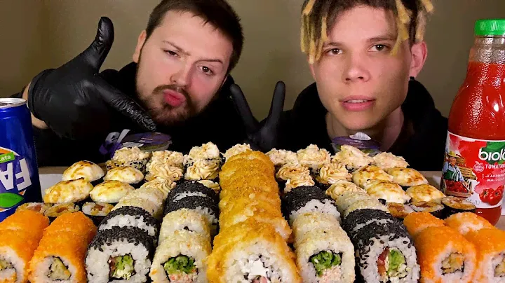МУКБАНГ РОЛЛЫ 🍣 // Отношения...💔