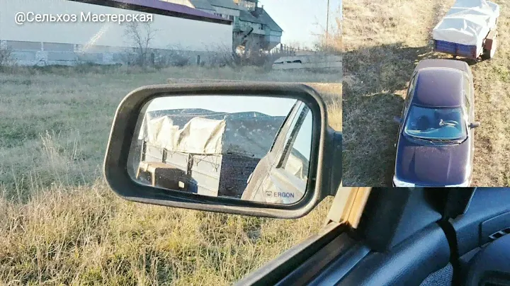 "Вождение задним ходом с прицепом" / полезные советы для новичка /практика