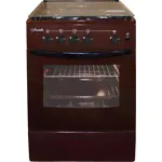 Газовая плита Лысьва ГП 400 М2С-2У коричневый (стеклянная крышка)